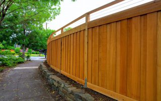 deck ad fence staining